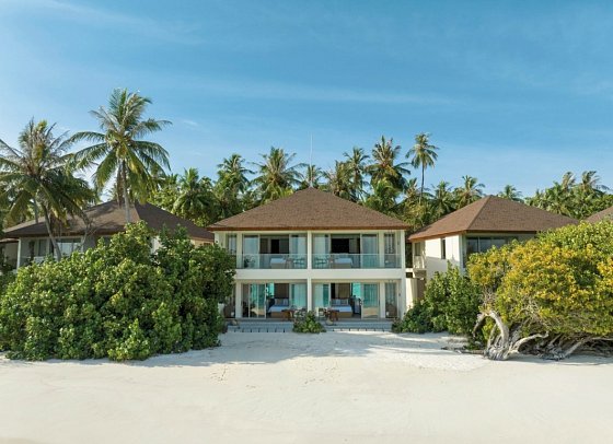Avani+ Fares Maldives Resort - Wohnbeispiel Premium Beachfront Room (Zimmercodierung UM2)