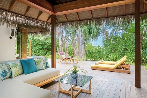 Pullmann Maldives Maamutaa Resort - Wohnbeispiel Beach Villa (Zimmercodierung VB1)