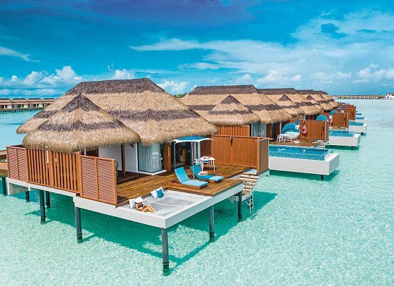 Pullmann Maldives Maamutaa Resort - Wohnbeispiel Ocean Villa (Zimmercodierung VX1)