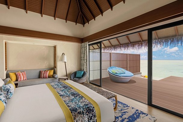 Pullmann Maldives Maamutaa Resort - Wohnbeispiel Ocean Villa (Zimmercodierung VX1)