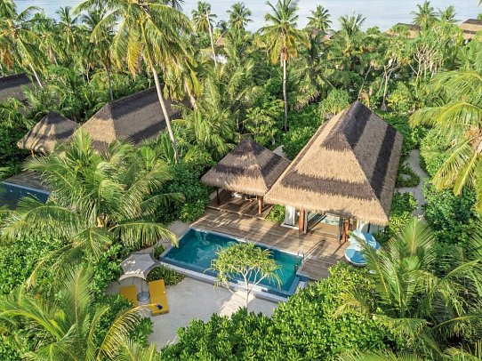 Pullmann Maldives Maamutaa Resort - Wohnbeispiel Beach Pool Villa (Zimmercodierung VB2)