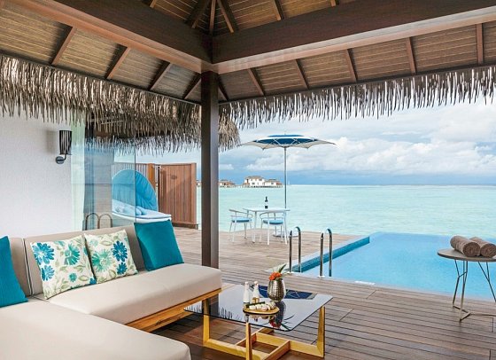 Pullmann Maldives Maamutaa Resort - Wohnbeispiel Ocean Pool Villa (Zimmercodierungen VX2 & VX3)