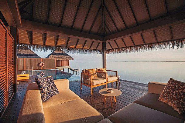 Pullmann Maldives Maamutaa Resort - Wohnbeispiel Sunset Ocean Pool Villa (Zimmercodierung VX3)