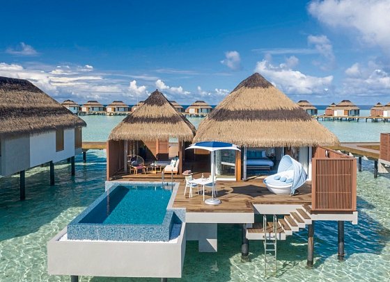 Pullmann Maldives Maamutaa Resort - Wohnbeispiel Ocean Pool Villa (Zimmercodierungen VX2 & VX3)