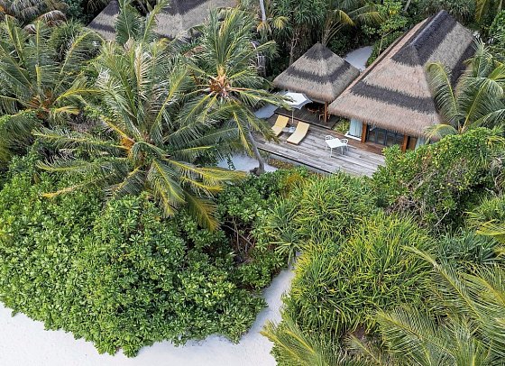Pullmann Maldives Maamutaa Resort - Wohnbeispiel Beach Villa (Zimmercodierung VB1)