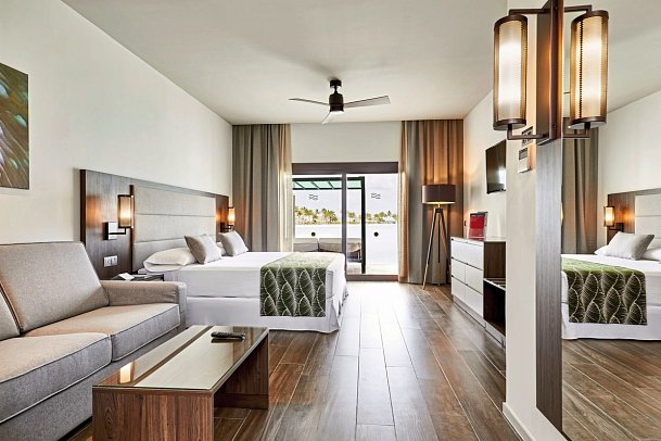 RIU Atoll - Wohnbeispiel Overwater-Junior-Suite