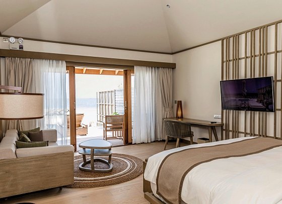 Kagi Maldives Resort & Spa - Wohnbeispiel Beach Pool Villa (Zimmercodierungen VB1 & VB8)