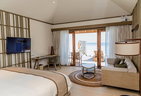 Kagi Maldives Resort & Spa - Wohnbeispiel Lagoon Pool Villa (Zimmercodierung VL1)