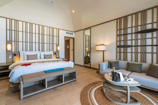 Kagi Maldives Resort & Spa - Wohnbeispiel Beach Pool Villa (Zimmercodierungen VB1 & VB8)