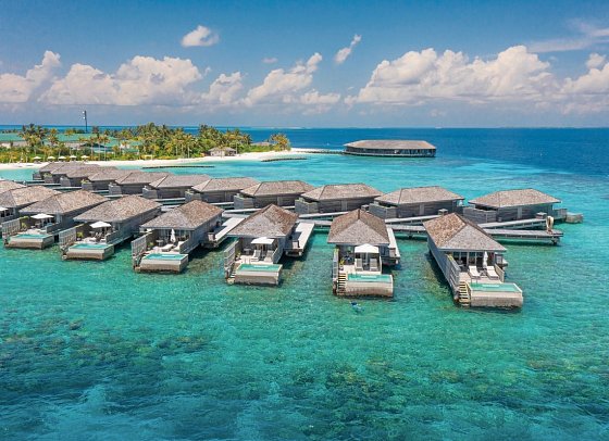 Kagi Maldives Resort & Spa - Wohnbeispiel Ocean Pool Villa (Zimmercodierungen VX1 & VX8)