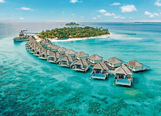 Nova Maldives - Wohnbeispiel Water Villas (Zimmercodierungen VX1, VX2 & VX3)