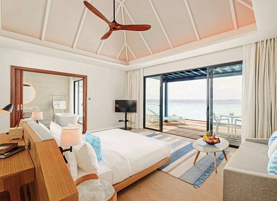 Nova Maldives - Wohnbeispiel Water Villa (Zimmercodierung VX1)