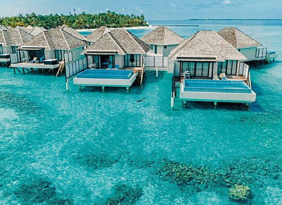 Nova Maldives - Wohnbeispiel Water Villa with Pool (Zimmercodierung VX3)