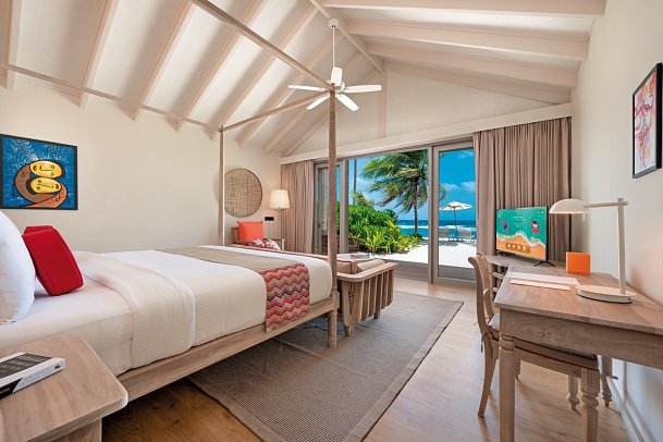 Cora Cora Maldives - Wohnbeispiel Beach Villa (Zimmercodierung VB1)