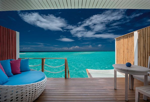 Cora Cora Maldives - Wohnbeispiel Lagoon Villa (Zimmercodierungen VL1 & VL7)