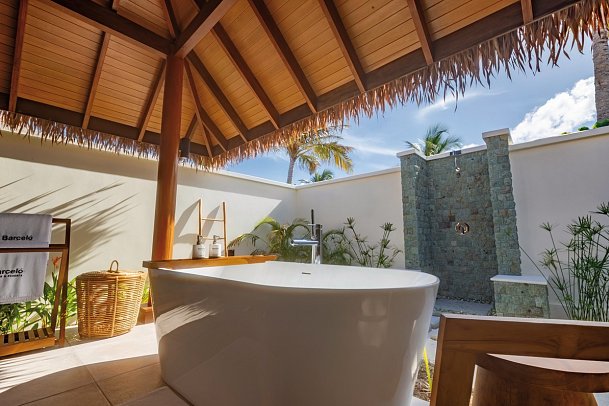 Barceló Whale Lagoon Maldives - Wohnbeispiel Beach Suite Sunset with Pool (Zimmercodierung WB1)