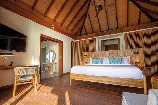 Barceló Whale Lagoon Maldives - Wohnbeispiel Water Villa (Zimmercodierungen VX1 & VX2)