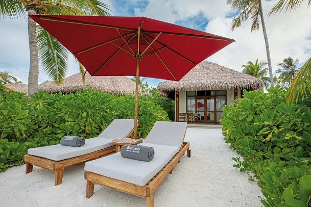 Barceló Whale Lagoon Maldives - Wohnbeispiel Beach Villa (Zimmercodierungen VB1 & VB2)