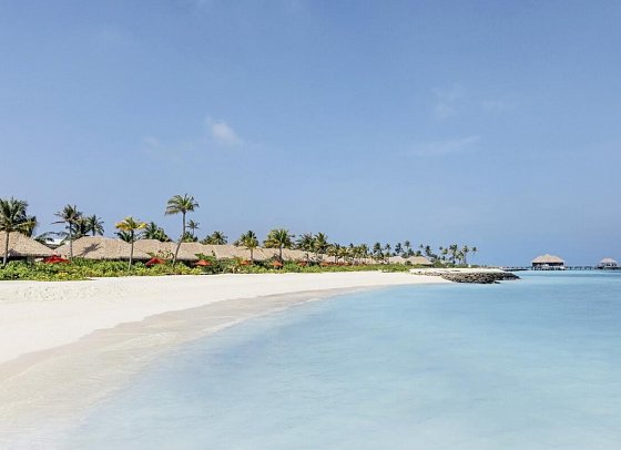 Meliá Whale Lagoon Maldives - Wohnbeispiel Sunrise & Sunset Beach Villa (Zimmercodierungen VB1, VB2, VB7 & VB8)