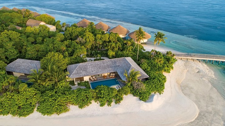 The Residence Maldives at Dhigurah - Wohnbeispiel 2 Bedroom Beach Pool Villa (Zimmercodierungen VB5 & VB6)