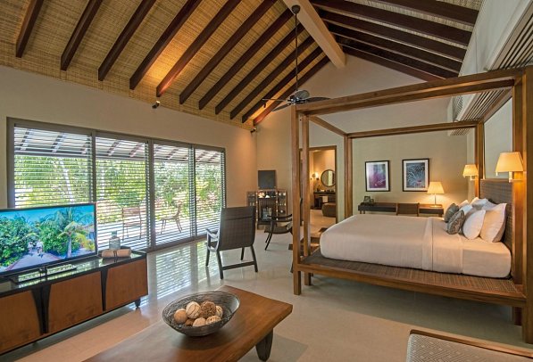 The Residence Maldives at Dhigurah - Wohnbeispiel Deluxe Beach Pool Villa (Zimmercodierungen VB3 & VB4)