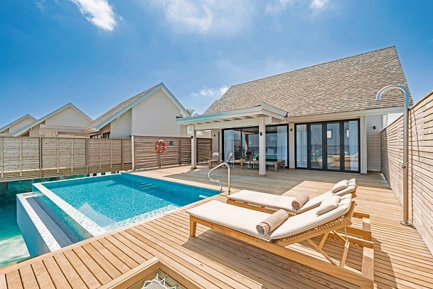 ananea Madivaru Maldives - Wohnbeispiel Water Pool Villa (Zimmercodierung VX1)