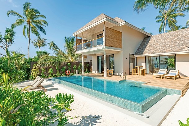 ananea Madivaru Maldives - Wohnbeispiel Beach Residence with Pool (Zimmercodierung VB4)