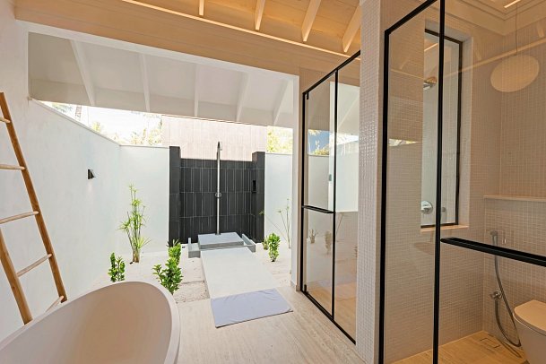ananea Madivaru Maldives - Beispiel Bad Beach Residence (Zimmercodierungen VB3 & VB4)