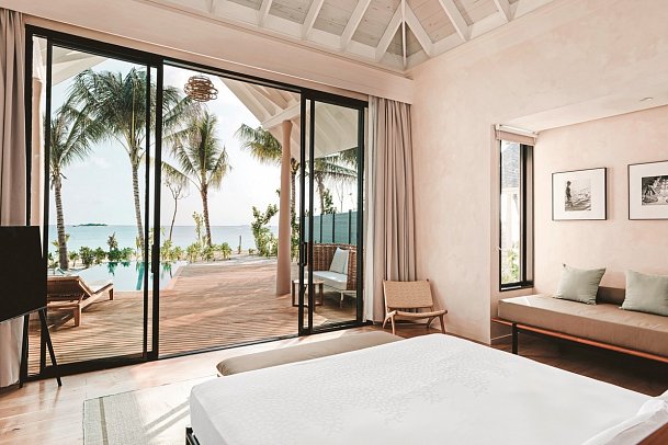 ananea Madivaru Maldives - Wohnbeispiel Beach Pool Villa (Zimmercodierungen VB1 & VB2)