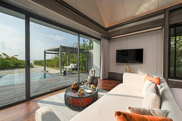 Madifushi Private Island - Wohnbeispiel Two-Bedroom Serene Pool Villa (Zimmercodierung VB3)
