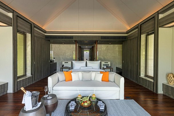 Madifushi Private Island - Wohnbeispiel Serene Pool Villa (Zimmercodierungen VB1, VB2, VV1 & VV2)