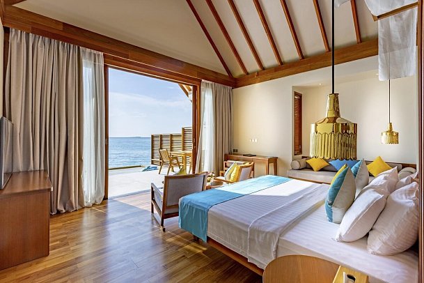 Furaveri Island Resort & Spa - Wohnbeispiel Ocean Villa Infinity with Hammock (Zimmercodierung VX2)