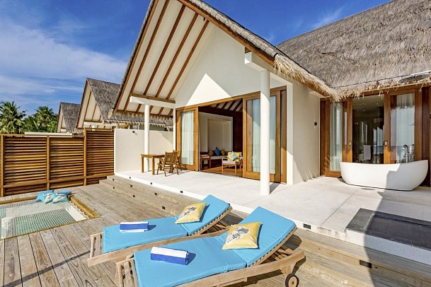 Furaveri Island Resort & Spa - Wohnbeispiel Ocean Villa Infinity with Hammock (Zimmercodierung VX2)