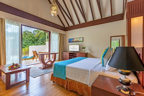 Furaveri Island Resort & Spa - Wohnbeispiel Garden Villa (Zimmercodierung VB1)