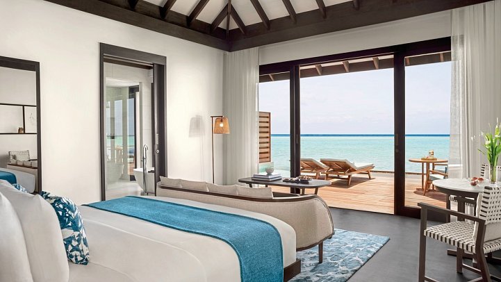 Anantara Veli Maldives Resort - Wohnbeispiel Deluxe Over Water Villa