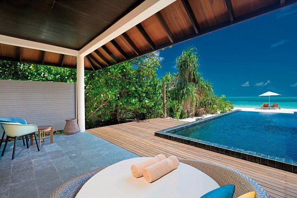 Atmosphere Kanifushi Maldives - Wohnbeispiel Kanifushi Beach Villa with Pool (Zimmercodierung VB5)