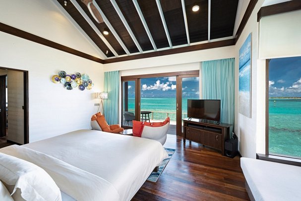 Atmosphere Kanifushi Maldives - Wohnbeispiel Water Villa (Zimmercodierung VX1)
