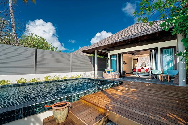 Atmosphere Kanifushi Maldives - Wohnbeispiel Kanifushi Beach Villa with Pool (Zimmercodierung VB5)