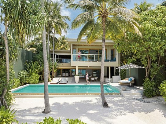 Amilla Maldives - Wohnbeispiel Beach Residence Four Bedroom (Zimmercodierung VU2)