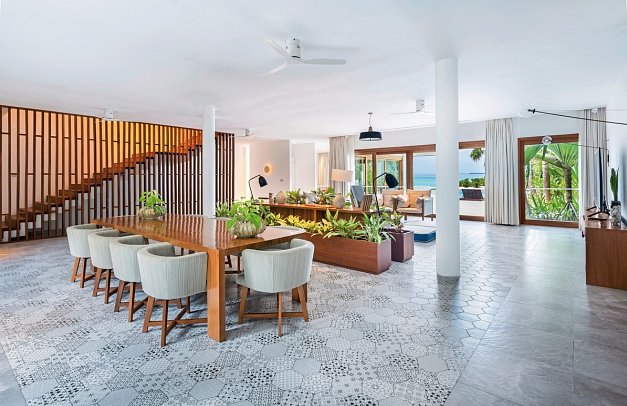 Amilla Maldives - Wohnbeispiel Beach Residence Four Bedroom (Zimmercodierung VU2)