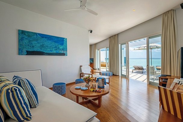 Amilla Maldives - Wohnbeispiel Lagoon Water Pool Villa (Zimmercodierung VB2)