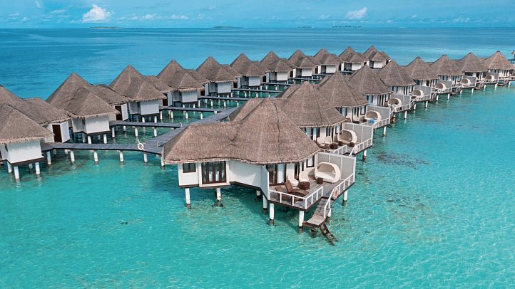 Drift Thelu Veliga Retreat - Wohnbeispiel Ocean Villas (Zimmercodierungen VX2 & VH3)