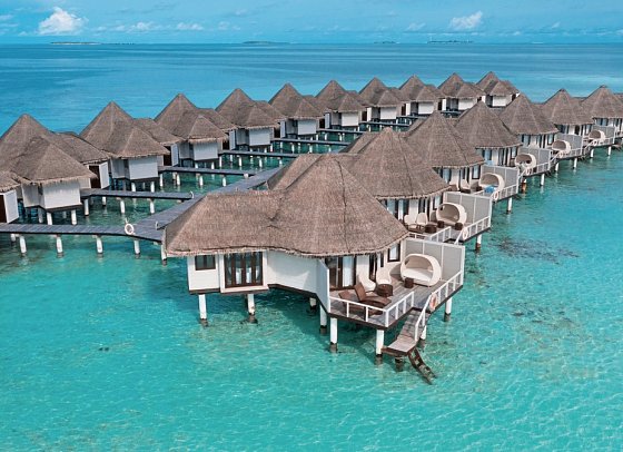 Drift Thelu Veliga Retreat - Wohnbeispiel Ocean Villas (Zimmercodierungen VX2 & VH3)