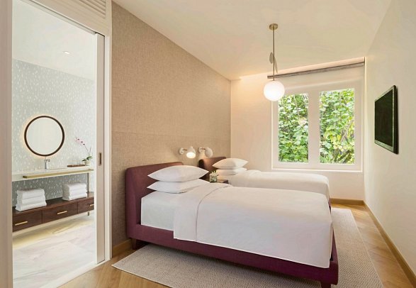 JW Marriott Maldives Resort & Spa - Wohnbeispiel Duplex Beach Pool Villa (Zimmercodierung VB6)