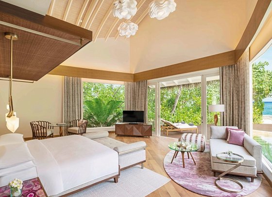 JW Marriott Maldives Resort & Spa - Wohnbeispiel Beach Pool Villa (Zimmercodierungen VB2, VB4 & VB6)