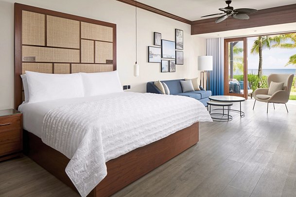 Le Meridien Ile Maurice - Wohnbeispiel Beach Bliss Junior Suite (Zimmercodierungen JB2 & JH2)