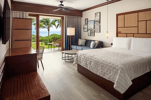 Le Meridien Ile Maurice - Wohnbeispiel Beach Bliss Junior Suite (Zimmercodierungen JB2 & JH2)