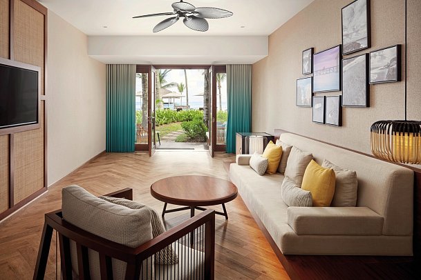 Le Meridien Ile Maurice - Wohnbeispiel Nirvana Plunge Pool Hideaway (Zimmercodierungen WB1 & WH1)