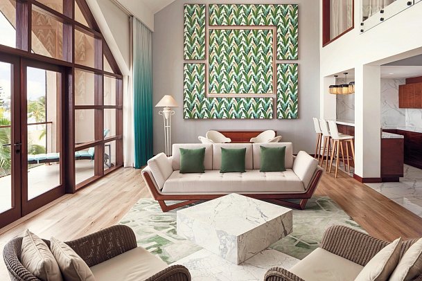 Le Meridien Ile Maurice - Wohnbeispiel Royal Suite (Zimmercodierungen WB2 & WH2)