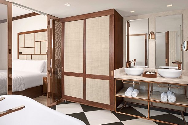 Le Meridien Ile Maurice - Wohnbeispiel Junior Suite (Zimmercodierungen JB1, JB8 & JH1)